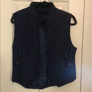 Navy Blue Vest Equestrian P. R. I. Brand